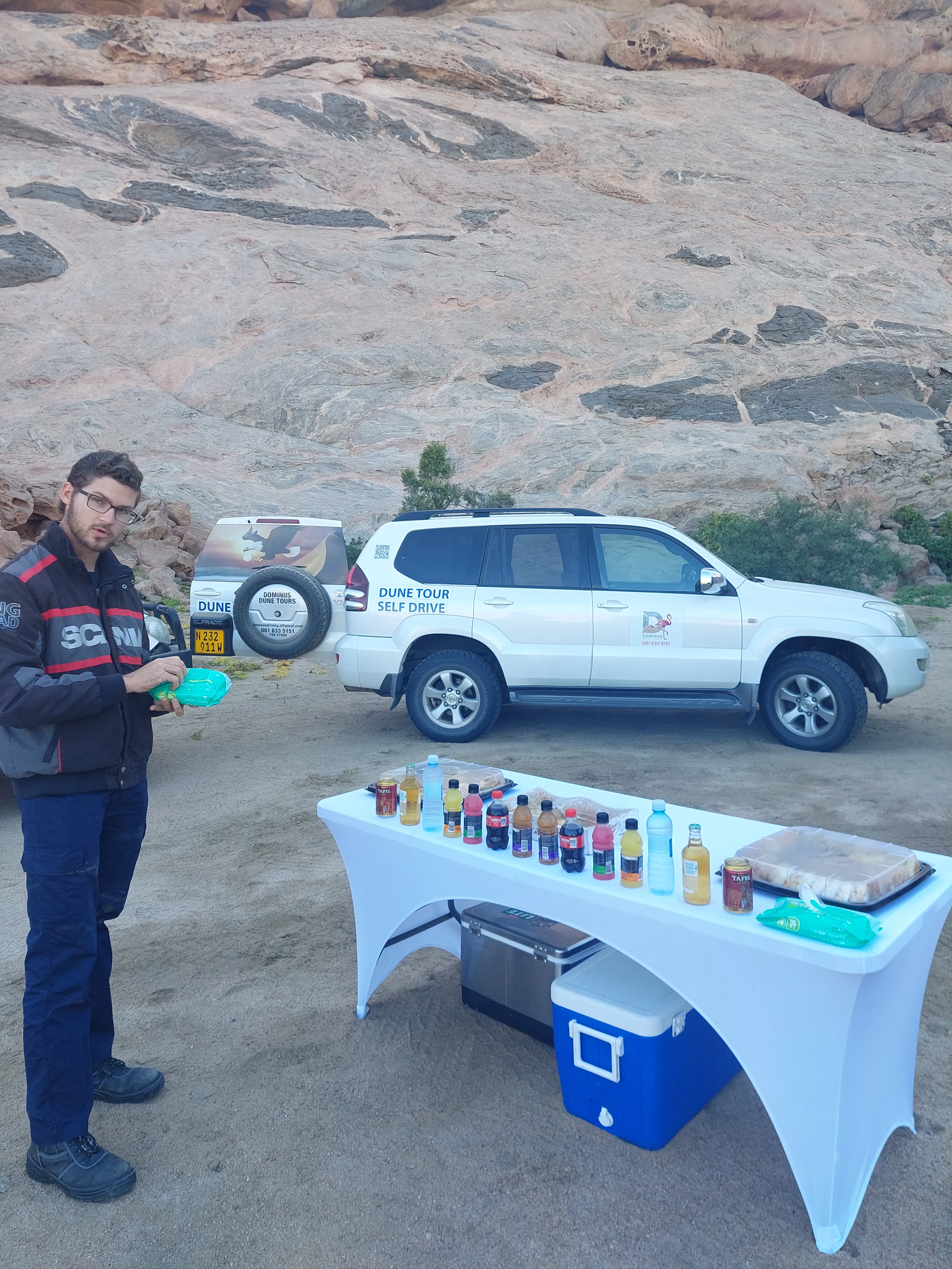 Moon Valley desert dune landscape Namibia - Dominus Dune Tours